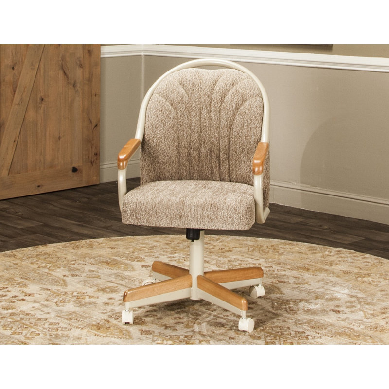 Red Barrel Studio® Cearley Upholstered Arm Chair in Beige & Reviews